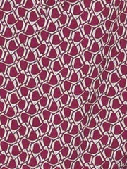 Printed Bow-Tie Layered Above Knee Length Dress