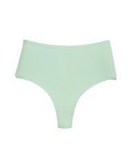 Cotton High Waist Invisible Thong