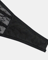 Double-Strap Low-Rise Hollow Seamless Briefs