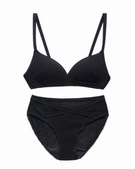 U-shapsummer New No Steel Ring Thin Suit Modal Cotton Underwear