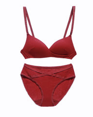 U-shapsummer New No Steel Ring Thin Suit Modal Cotton Underwear