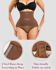 High Waist Crisscross Tummy Control Butt Lifter Shapewear Panty