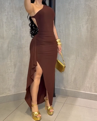 Backless Fitted Dress