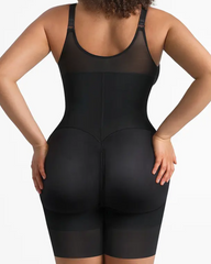 Women's Tummy Control and Hip Lifting Full Body Shapewear with Front Zipper