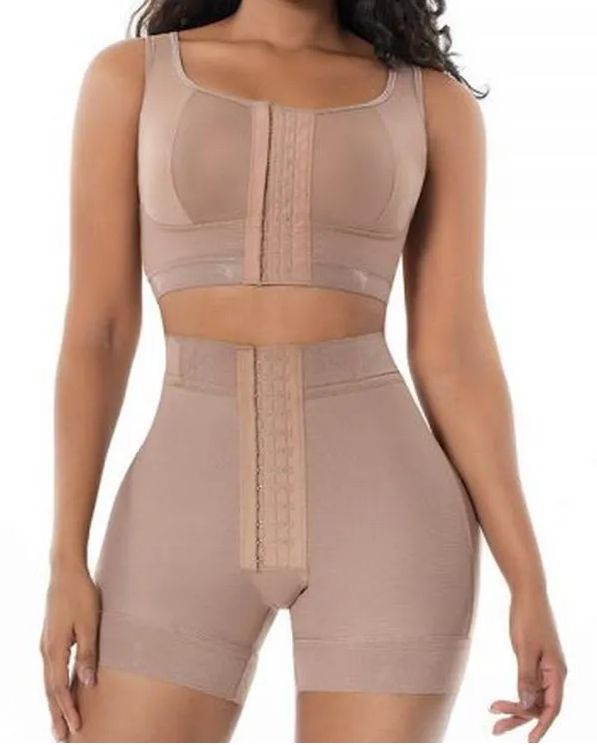 Fajas Short Booty Lift With Hooks