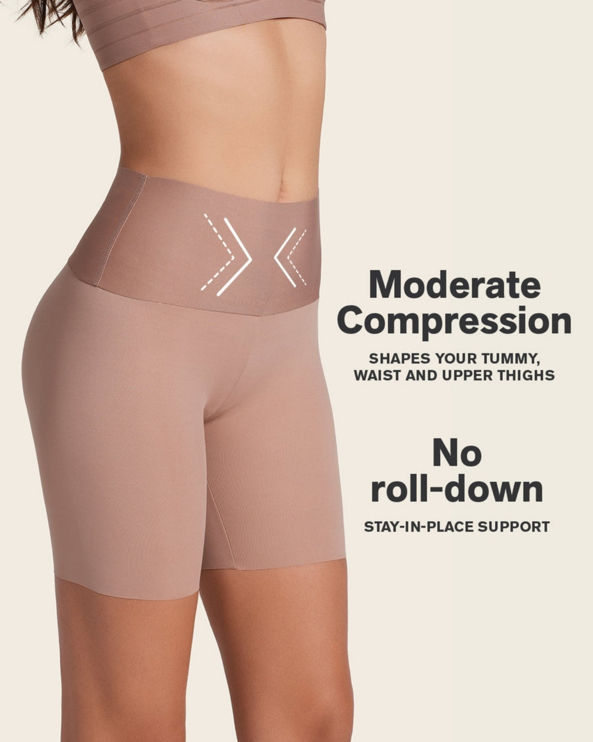 High-Waisted Tummy Leggins butt Sculpting Shaper Shorts