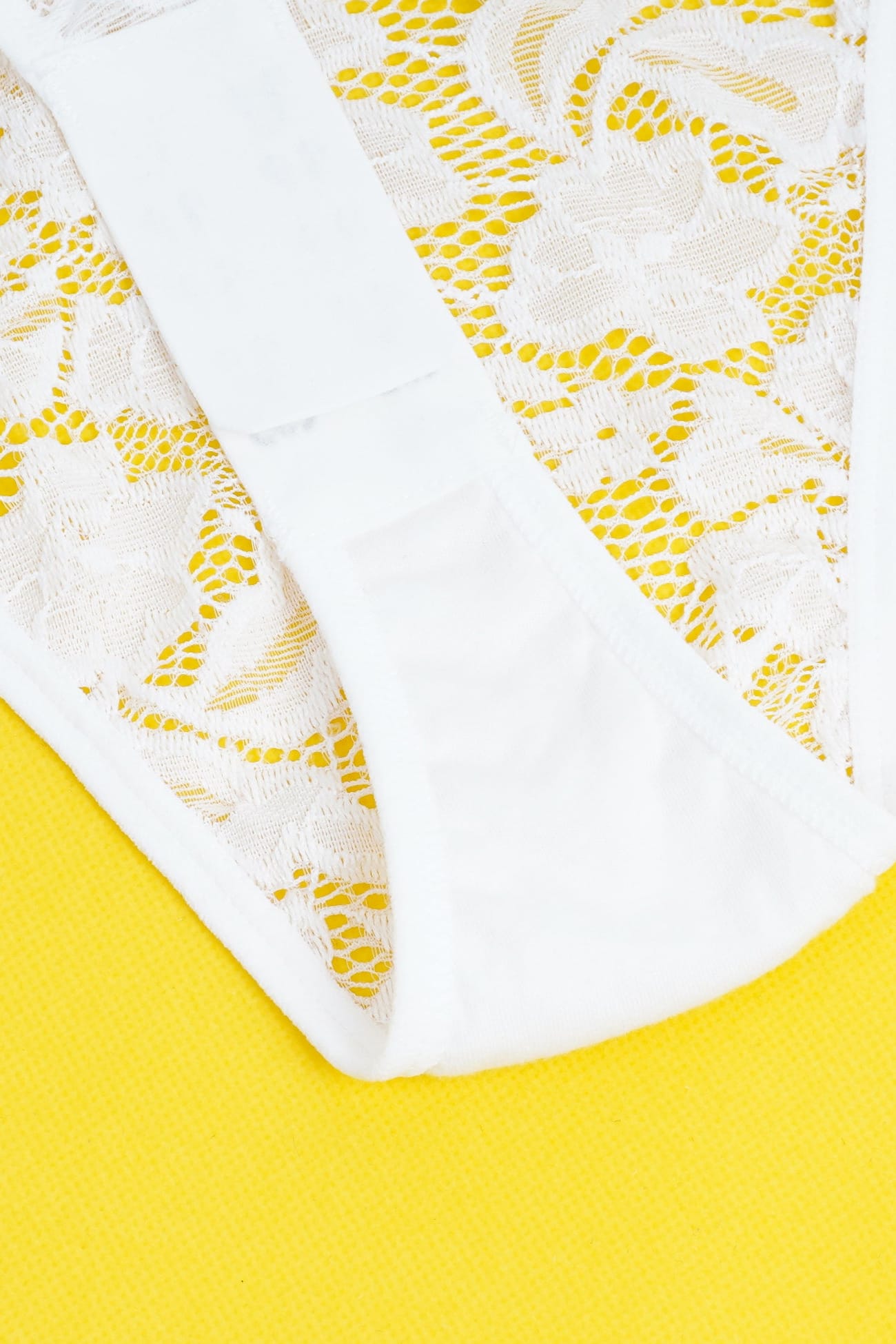 Sexy White Floral Lace Long Sleeve Bodysuit