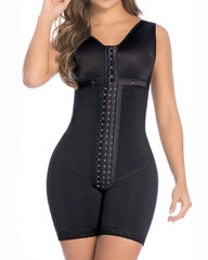 Women's Tummy Control Shapewear High Compression Faja Bodysuit Postpartum