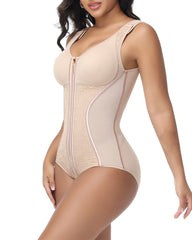 Zipper Butt Lifting Bodysuits for Women