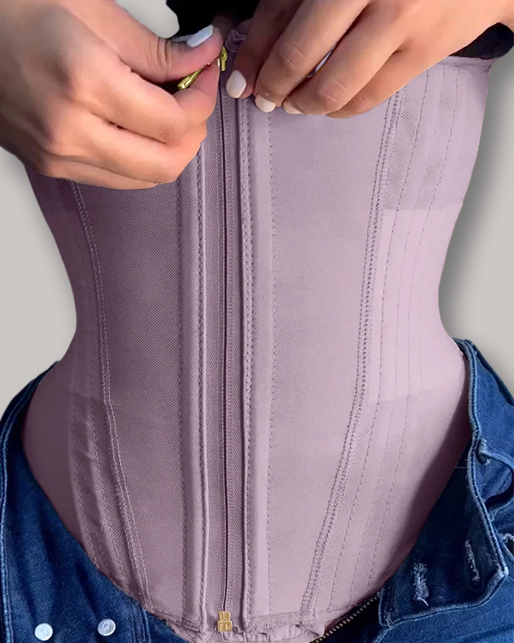 Zip & Breasted Body Shaper Tank Top