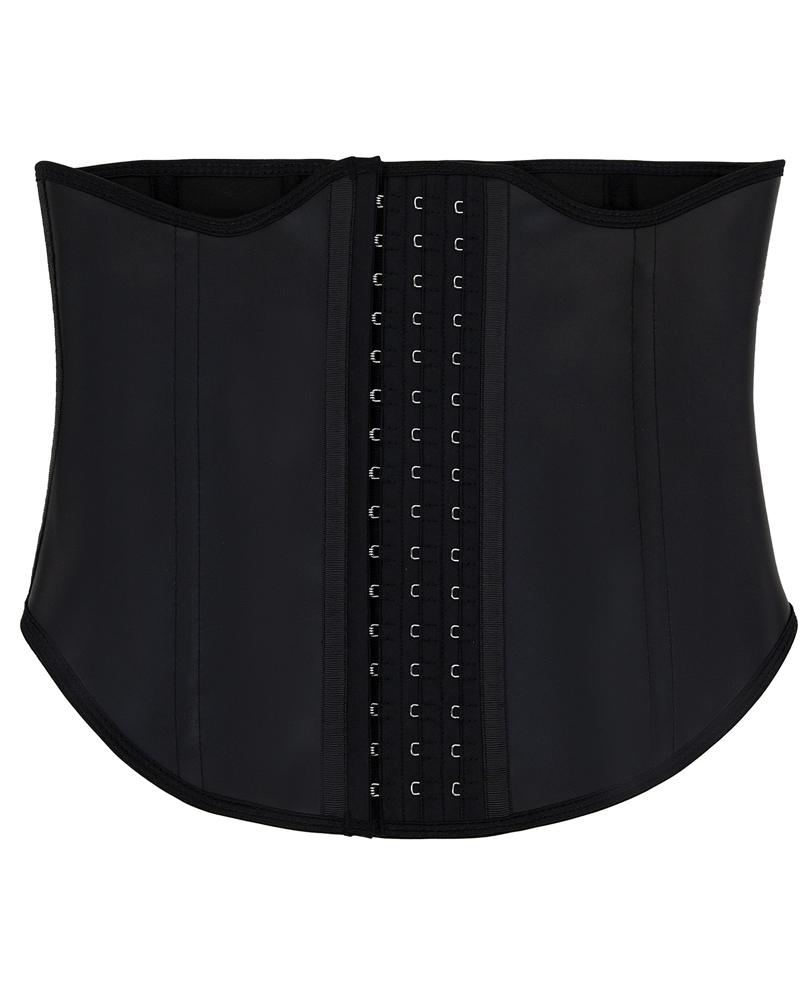 Curved Smooth Leather Shaping Waist