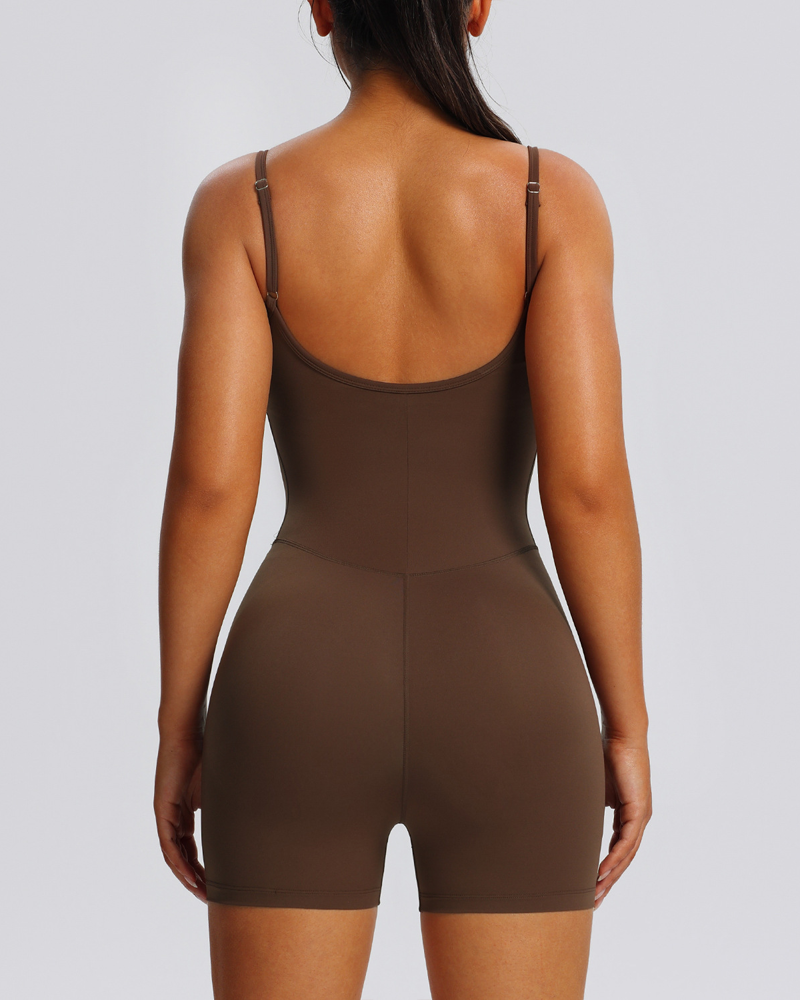 Waist Cinching & Butt Lifting Yoga Bodysuit