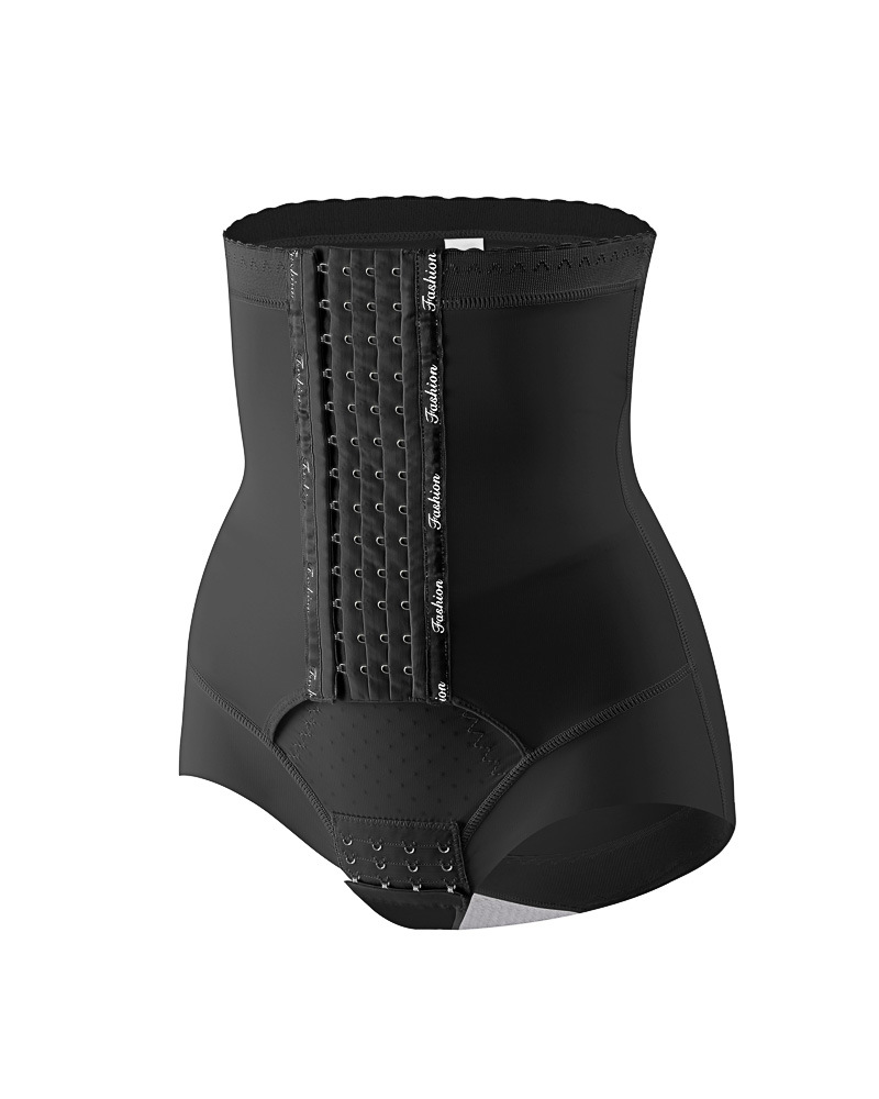 Adjustable Hook Closure Waist Trainer Butt Lifter Shorts