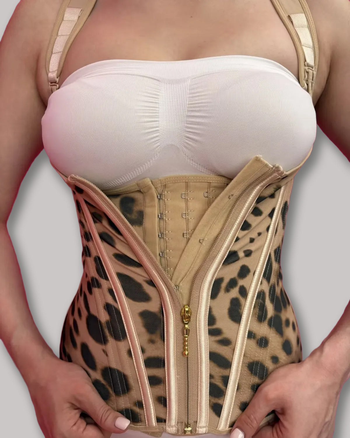 Waist Trainer for Women Corset Vest Body Shaper Cincher Trimmer Tank Top Sport Girdle with Steel Bones