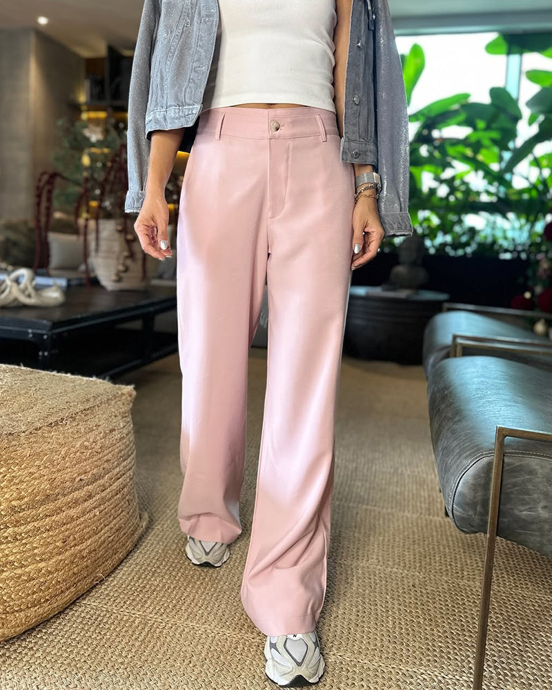 Drape Casual Suit Trousers