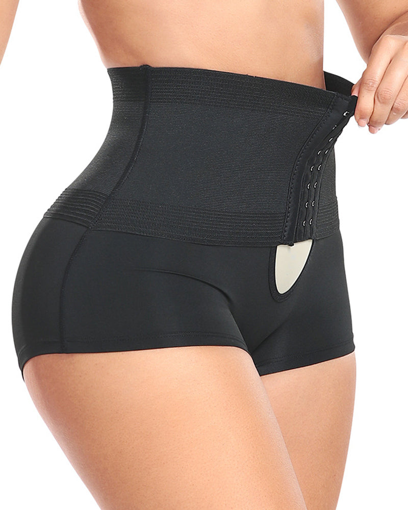 Adjustable High Waisted Shorts