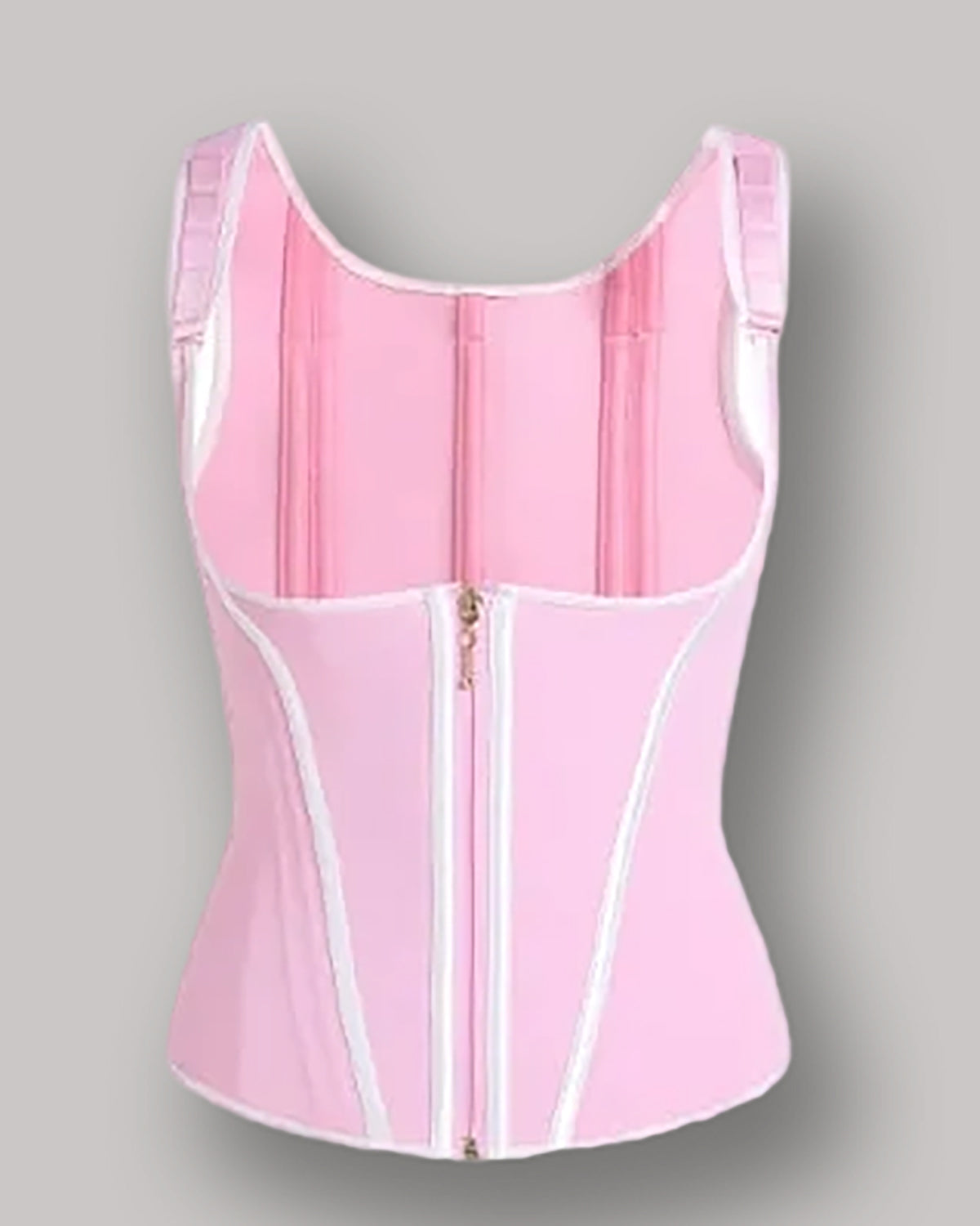 Waist Trainer for Women Corset Vest Body Shaper Cincher Trimmer Tank Top Sport Girdle with Steel Bones