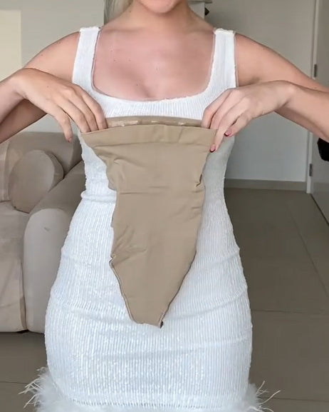 Strapless Seamless Tummy Control Butt Lifting  Thong Bodysuit