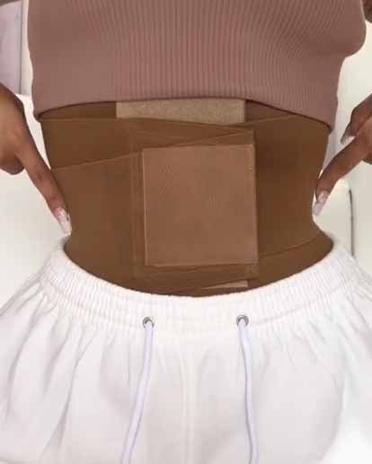 Waist Trainer Belt for Women, Waist Trimmer Weight Loss Belt, Sport Sweat Workout Body Shaper Sauna