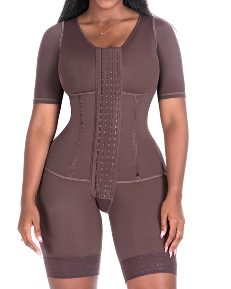 Shapewear for Women Tummy Control Fajas Waist Trainer Bodysuits Butt Lifter Upper Arm Compression Shaper