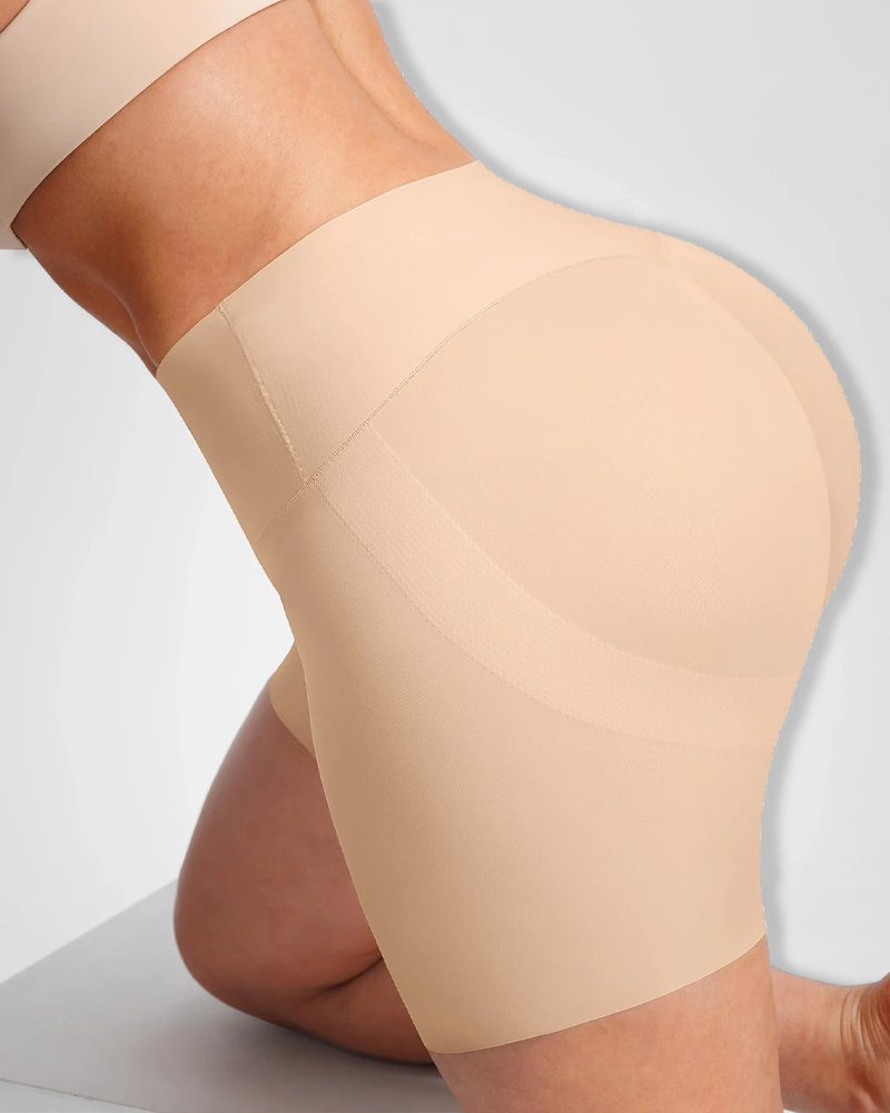 All-Day Smooth Light Compression Seamless Tummy Control Butt Lifting Shapewear Shorts (Pre-Sale)