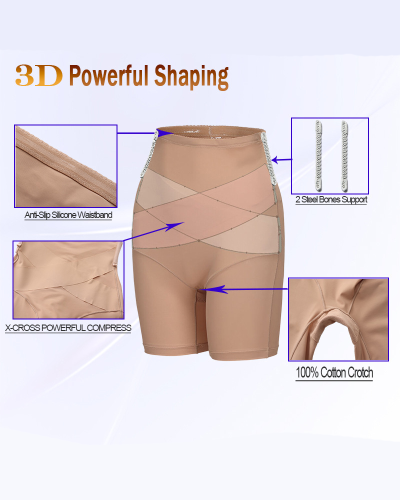 Seamless High-Waisted Tummy Control Shaping And Butt Lifting Pants