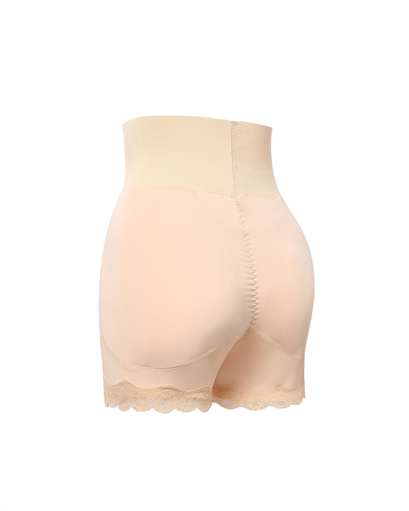 Breathable Tummy-Flattening Hip-Enhancing And Shaping Shorts With Padding
