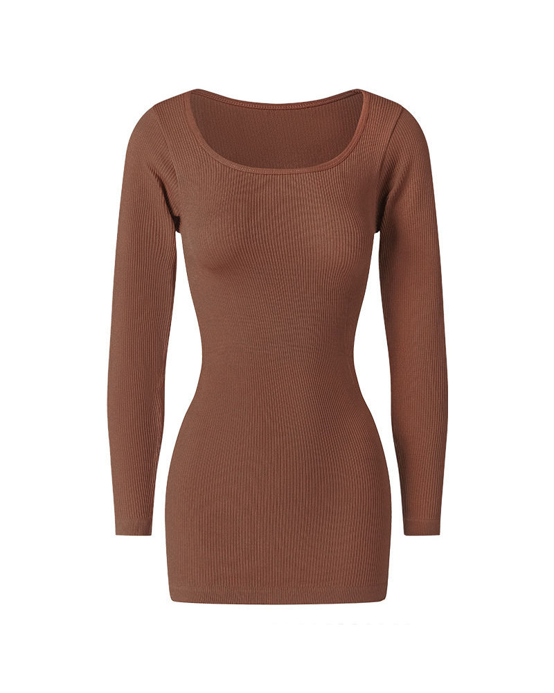 Seamless One-Piece Dress For Lifting Shaping And Tummy Control