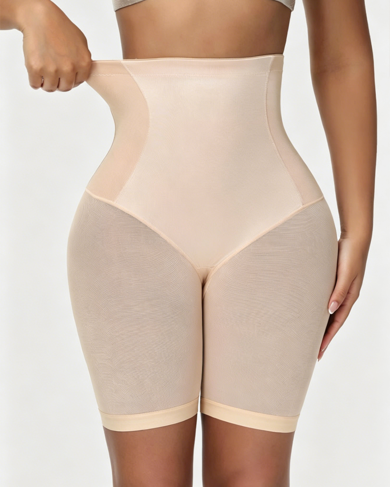 High Waist Cotton Crotch Postpartum Shaping Tummy Control Butt Lifting Shorts