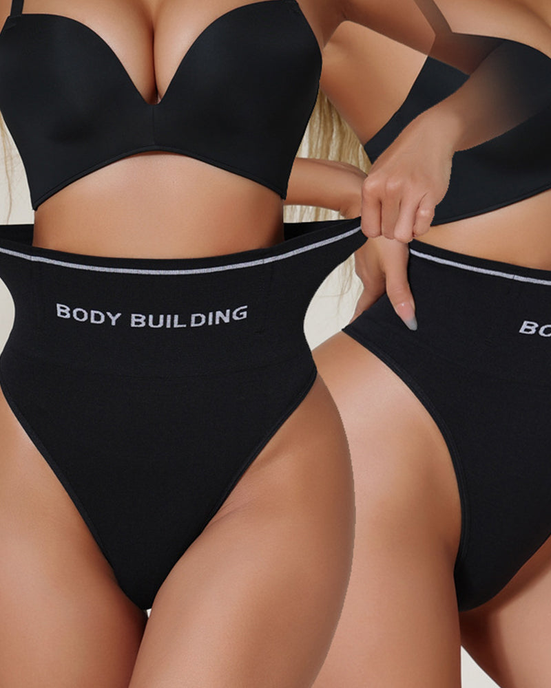 High Waist Seamless Body Shaping Thong