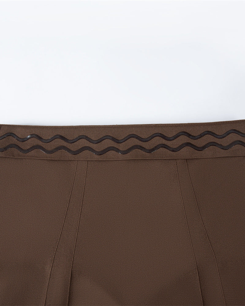 High Waist Seamless Hip-Hugging Skirt