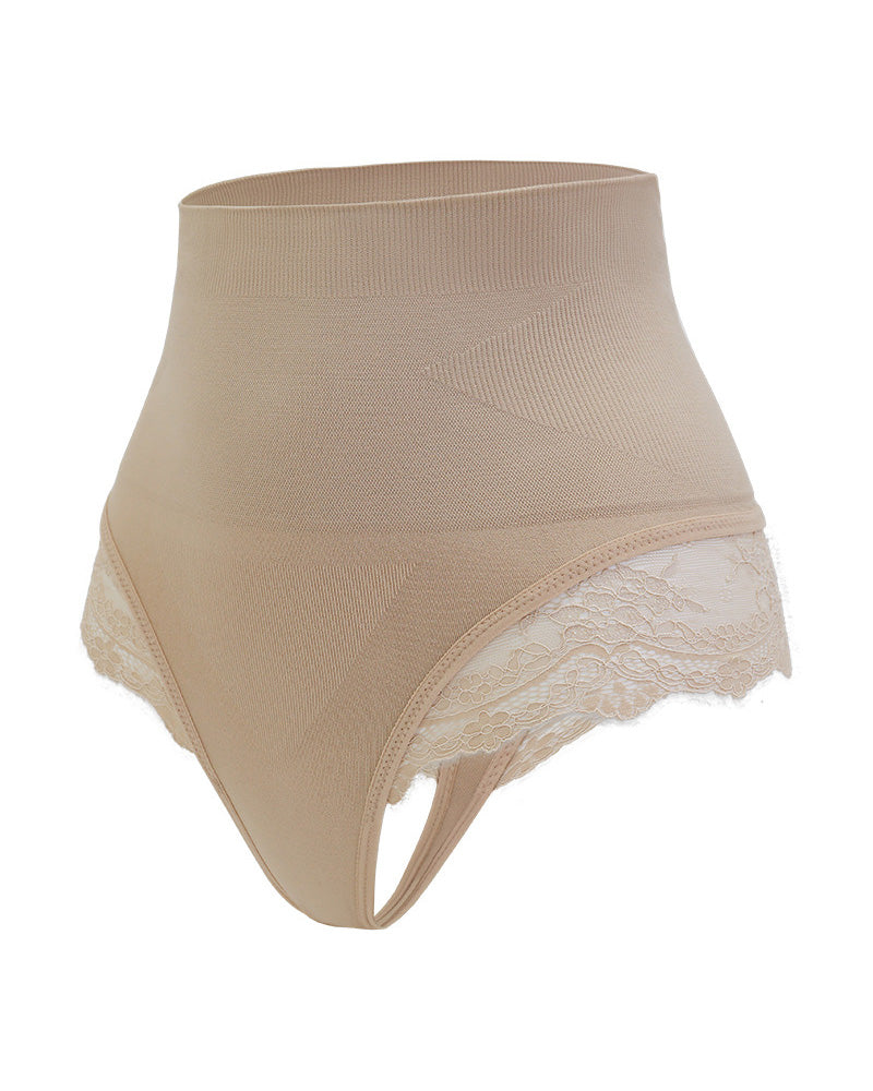 Women Body Shaper Tummy Control Shapewear High Waisted Slimming Panties Seamless Butt Lifter Lace Underwear