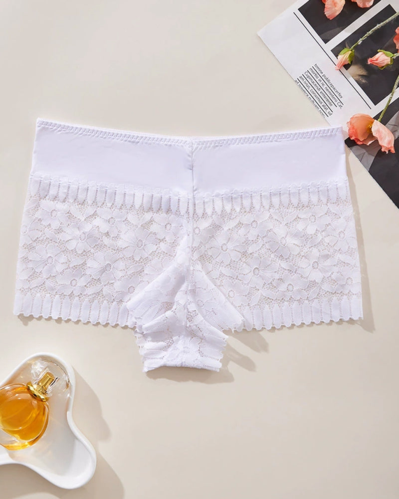 Plus Size Sexy High Waist Stretch Briefs