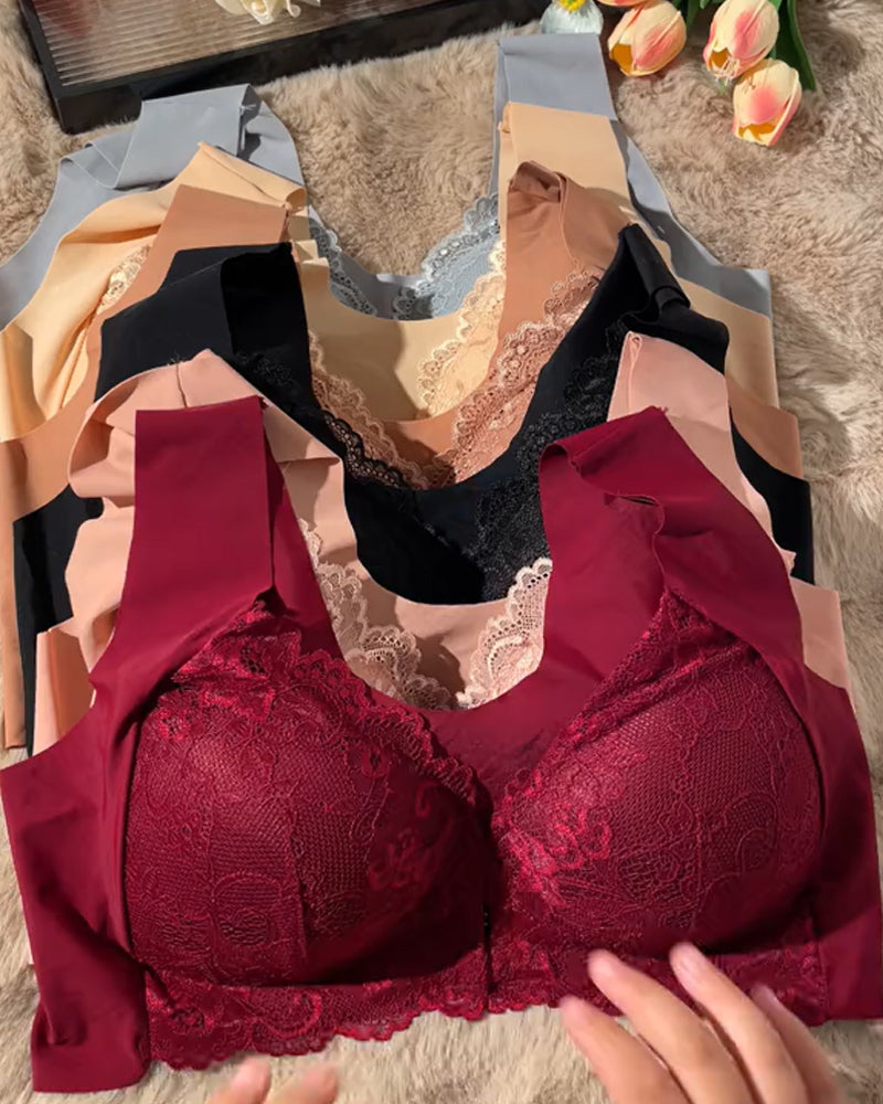 Front Clasp Lace Bra