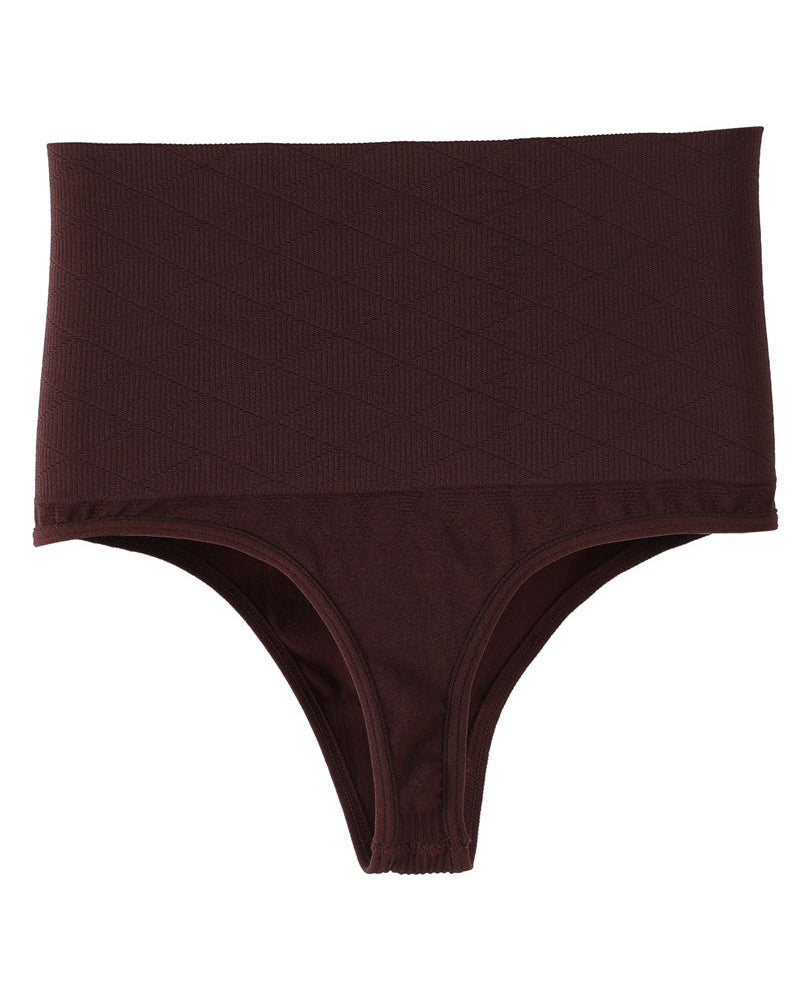 Sexy High Waist Tummy Thong