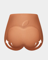 3D Apple Butt Graphene Antibacterial High Waist Tummy Control Briefs