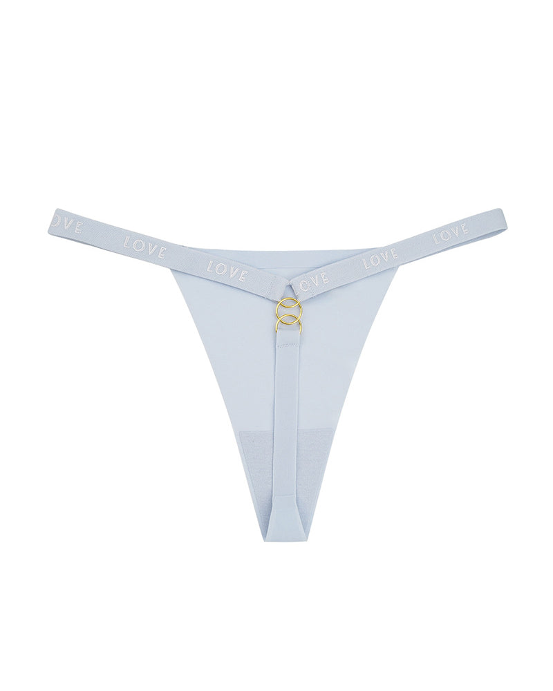 Ice Silk Seamless Cotton Antibacterial Crotch Sexy T-Back