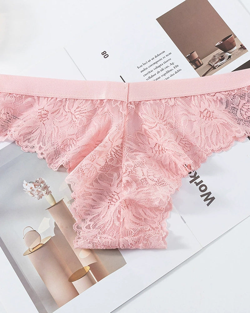 Sexy Rhinestone Waistband Panties