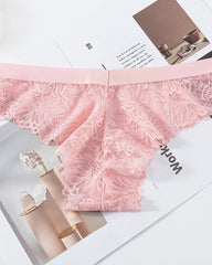Sexy Rhinestone Waistband Panties