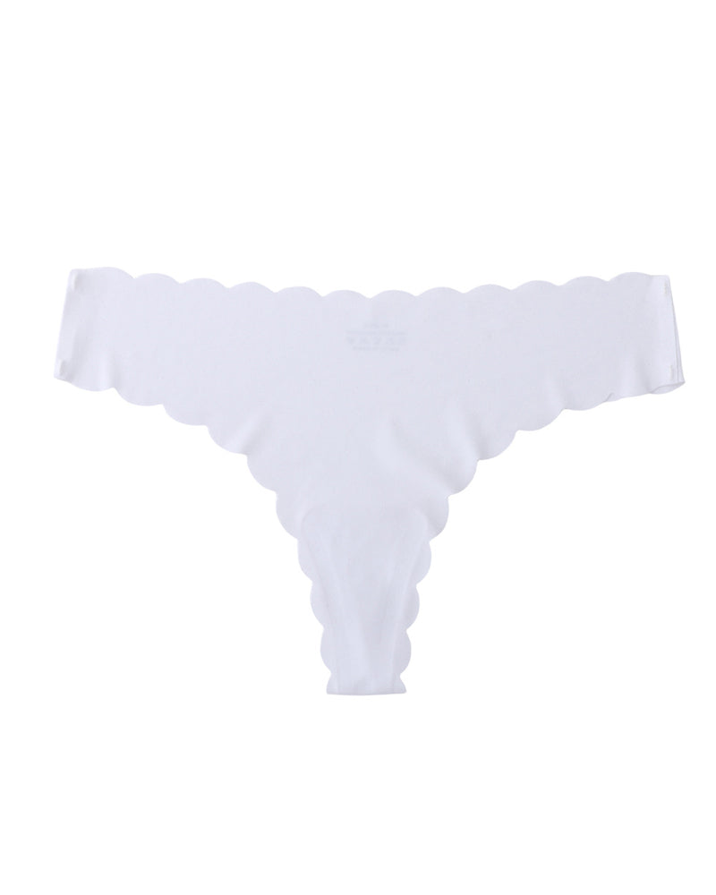 Sexy Mid-Rise Ribbed Cotton Briefs