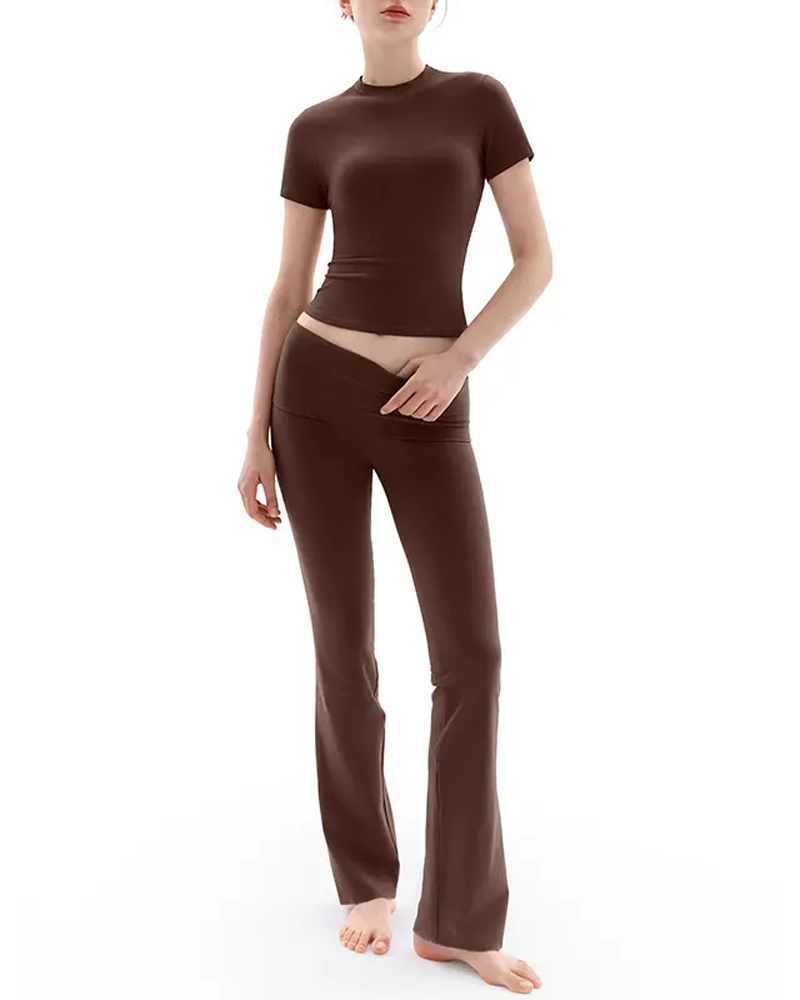 Women's Slim Fit Sports Casual Yoga Set