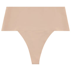 Fused Elegance : Designer Trio of Shaper Thong Panties - Breathable Control