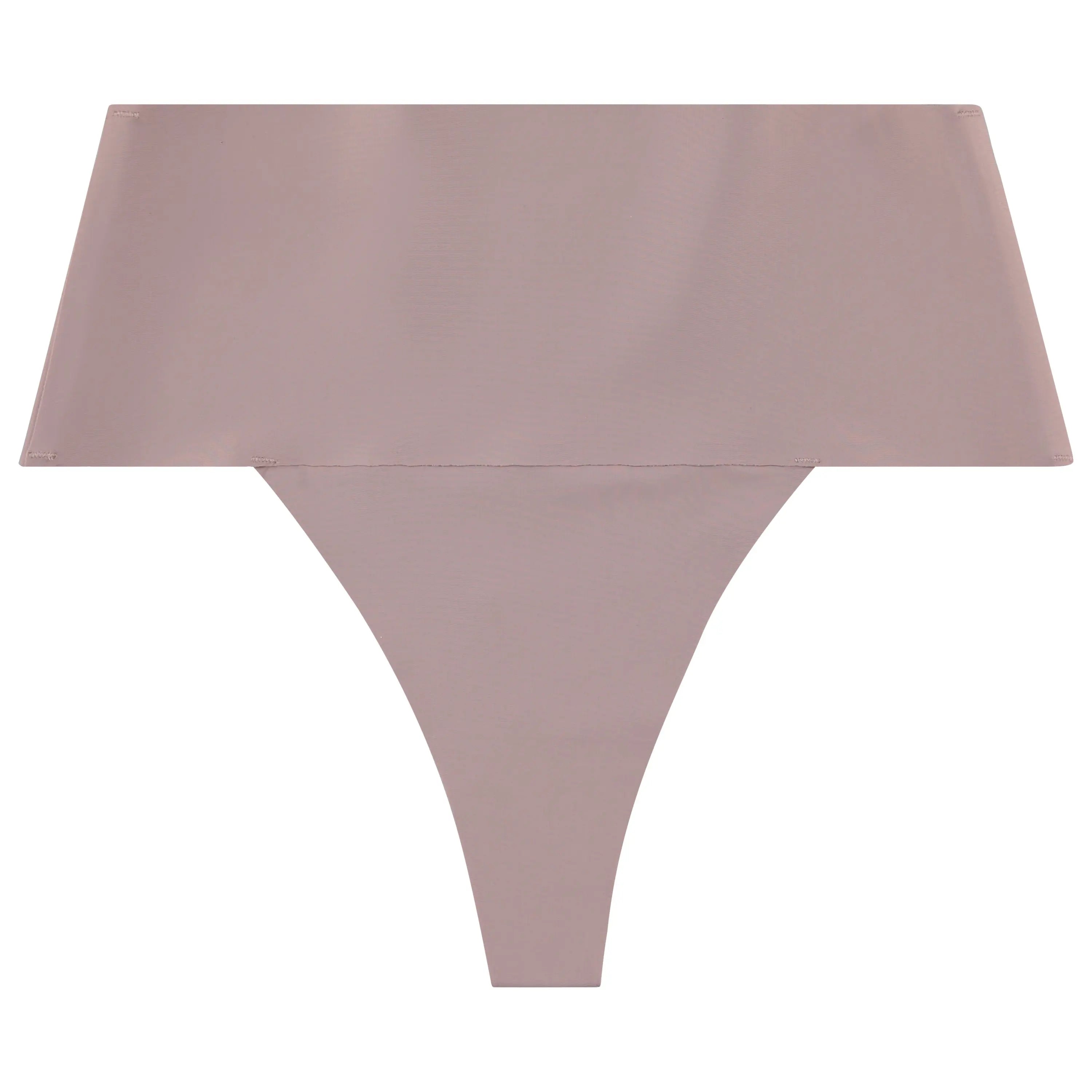 Fused Elegance : Designer Trio Shaper Thong Panties - Breathable Control