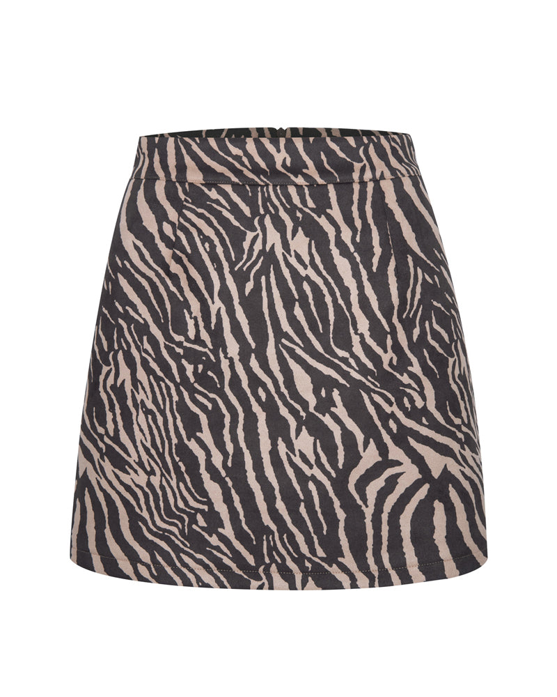 Leopard Print Sexy Hip Skirt