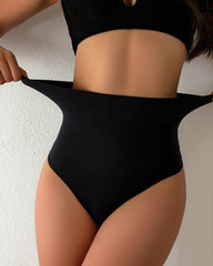 Sexy High Waist Tummy Thong