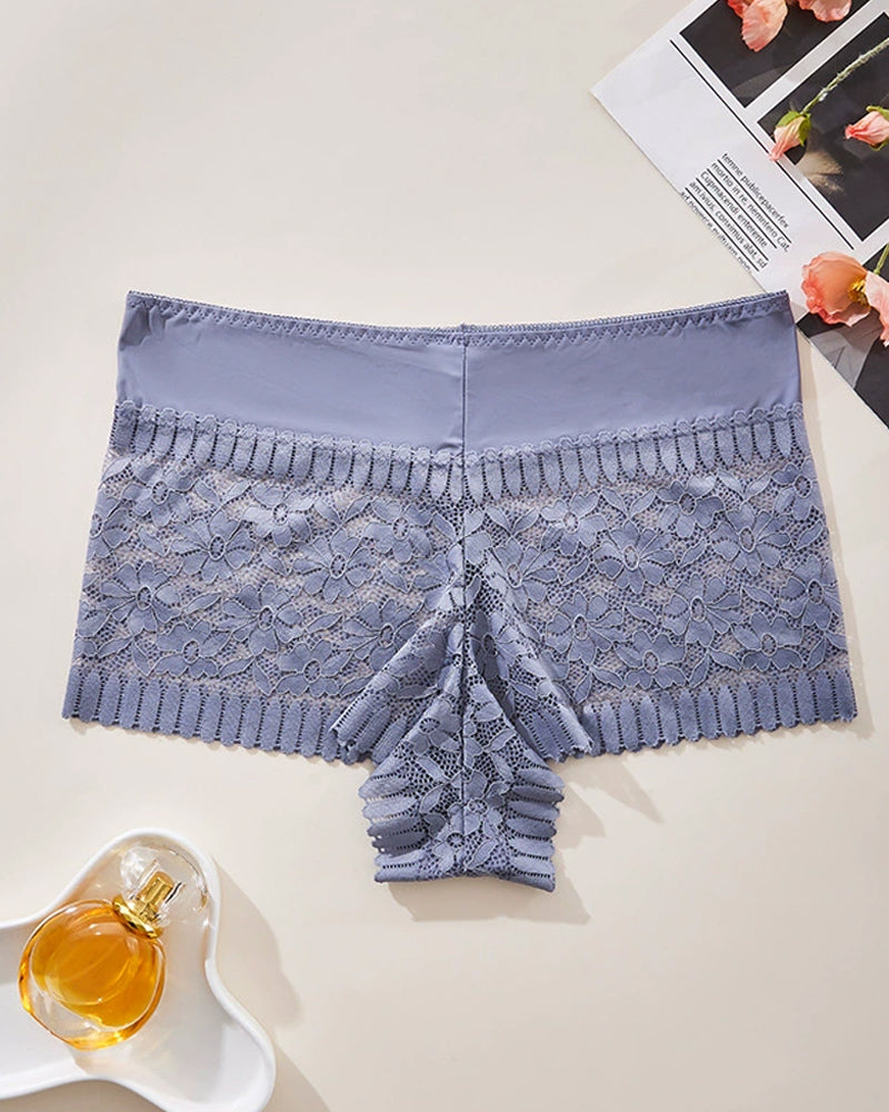 Plus Size Sexy High Waist Stretch Briefs