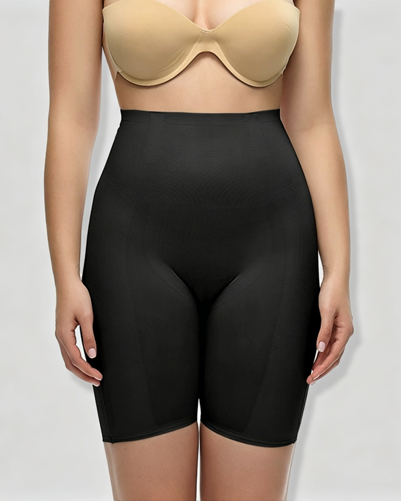 Seamless High Waist Tummy Control Butt Lifter Breathable Shapewear Shorts