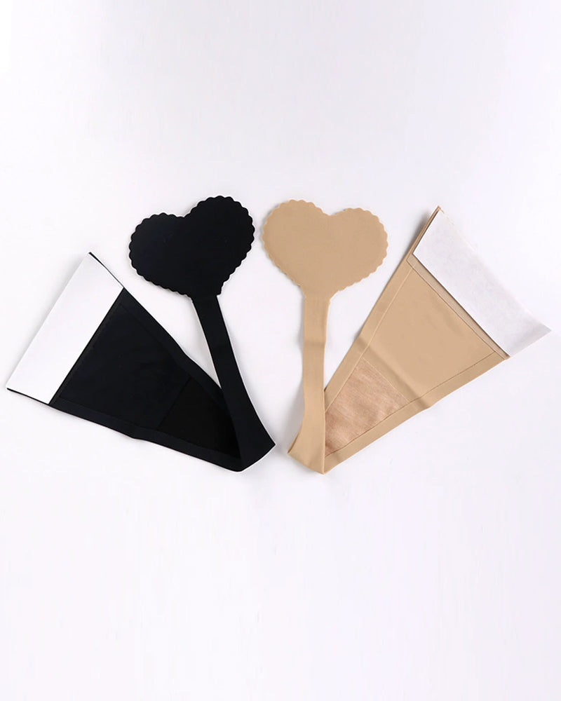 Sexy Reusable Silicone Self-Adhesive T-Back Panties