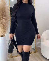 Seamless Hip Bodycon Dress