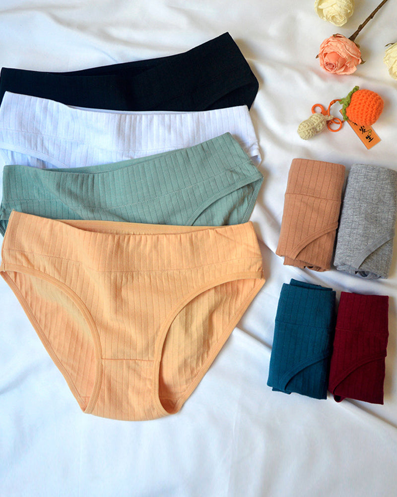 Cotton Mid-Rise Briefs